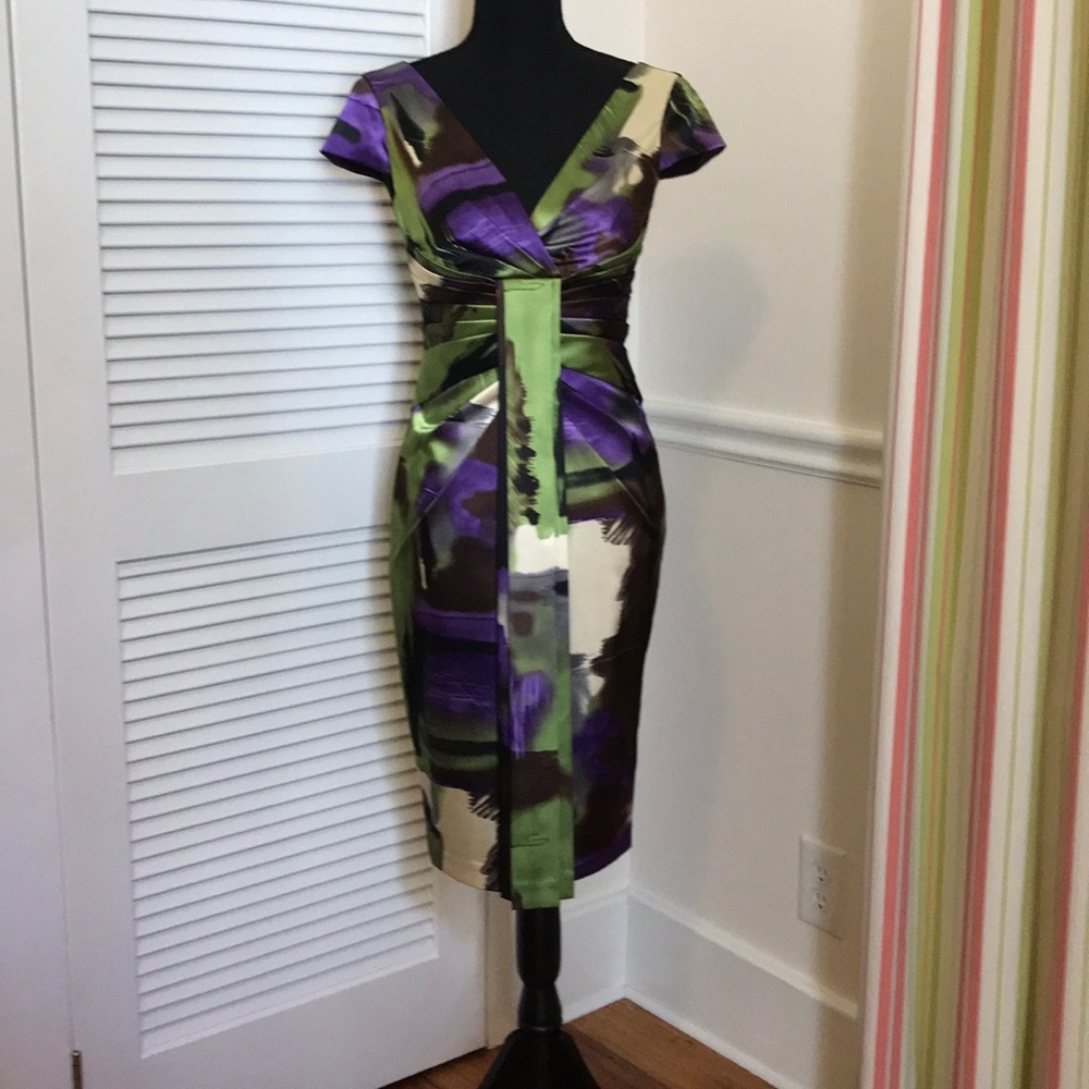 Maggie London silk dress